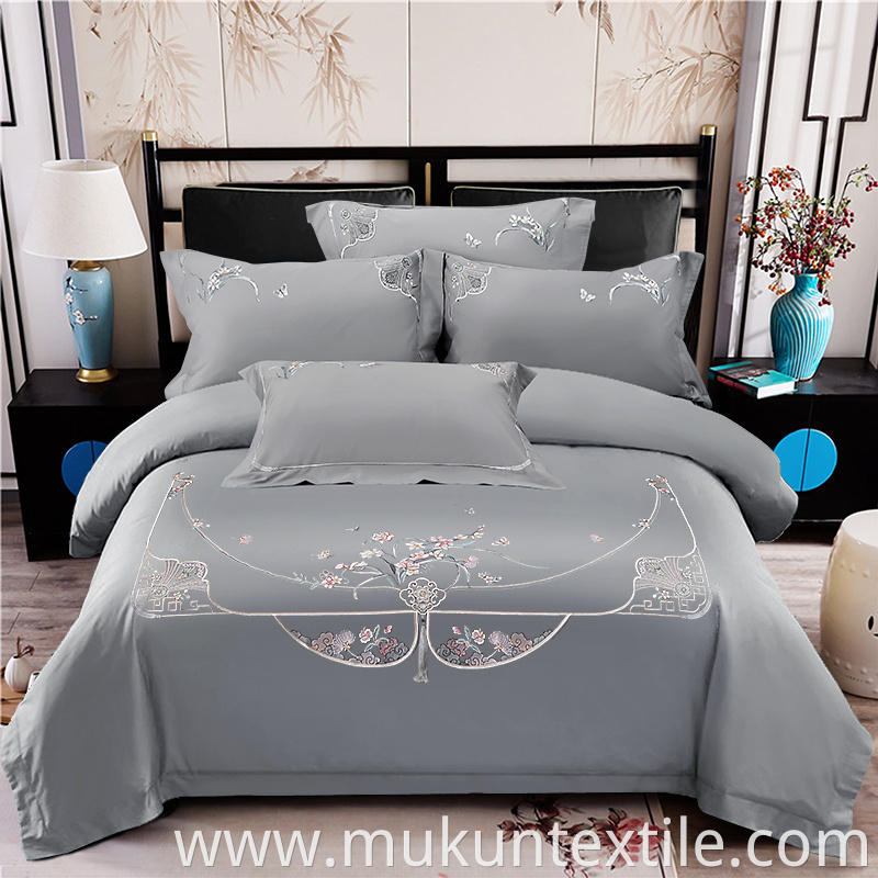  Cotton Embroidery Bedding Set